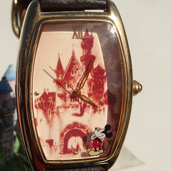 Everlasting Time Disney Watch CINDERELLAS CASTLE Mickey Ltd 7500 Series 7 DS-458 main image 4